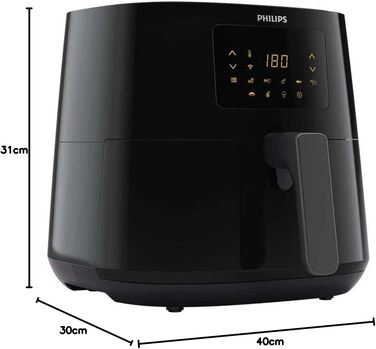 Фритюрниця Philips Essential Airfryer XL HD9280/70 2000 Вт Нуар