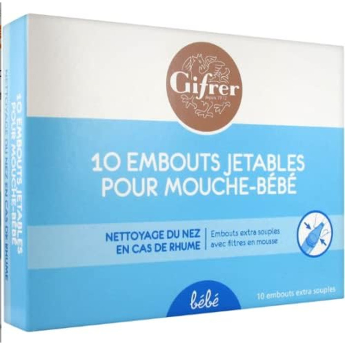 20 embouts jetables pour mouche bb, 20 embouts jetables pour mouche bb