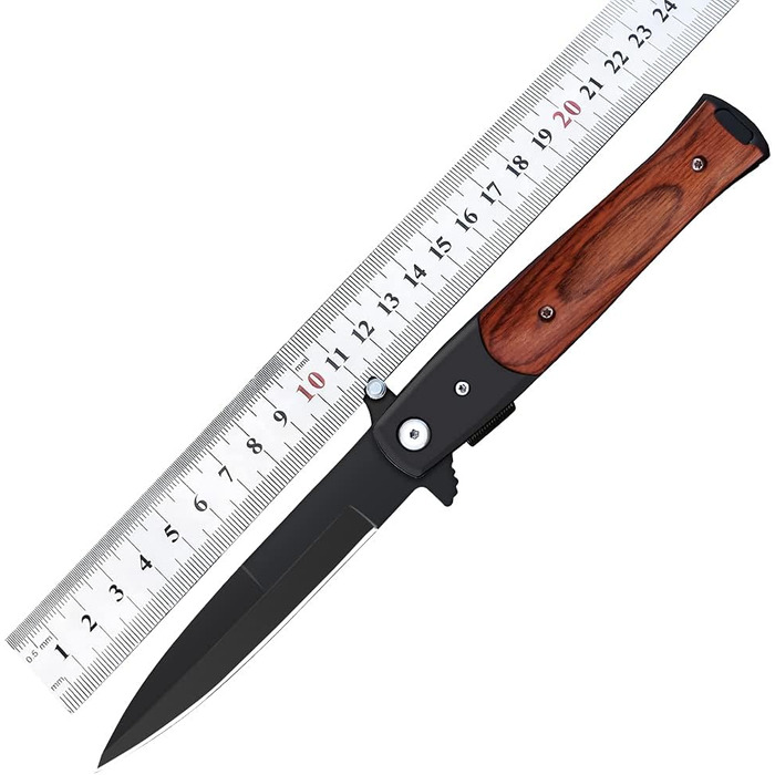 Складаний ніж Гострий ніж для активного відпочинку Мисливський ніж та ніж для виживання Одноручний ніж Кишеньковий ніж з лезом з н