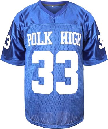 Футбольна майка AL Bundy, блакитна, 90-ті, хіп-хоп, одяг для вечірки, розмір XL, синя