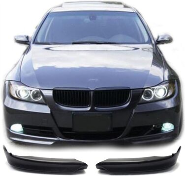 Передній спойлер підходить для BMW E90 (3 серія) Седан Touring 2005-2008 до LCI, переднє крило, закрилки для тюнінгу автомобіля, ABS пластик, незабарвлений, 70197