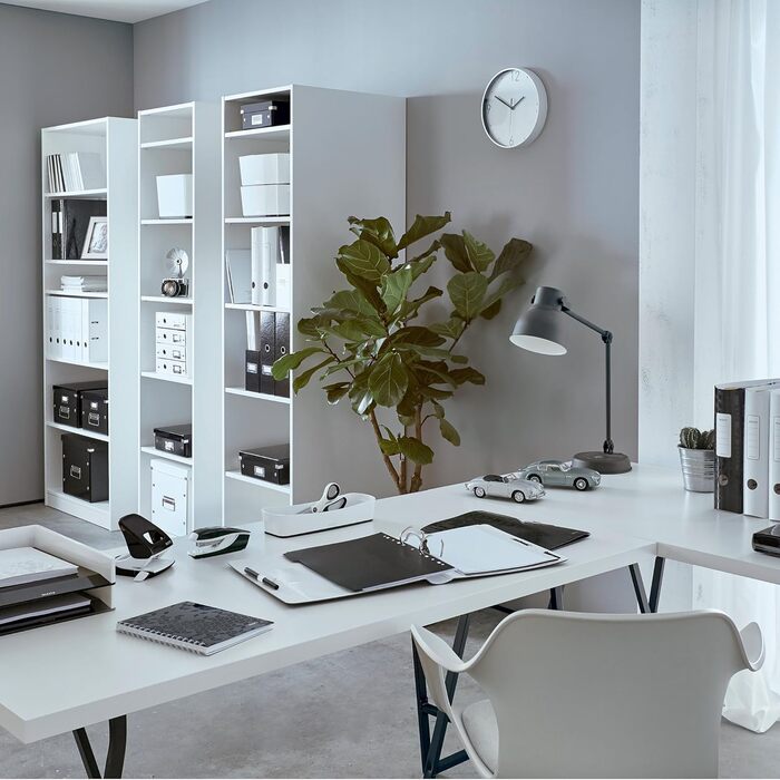 Лоток для листів Leitz A4, упаковка з 4 шт. , двоколірний дизайн, чорний/сірий, Duo Colour, 53610095 Білий / Чорний 4 шт. и