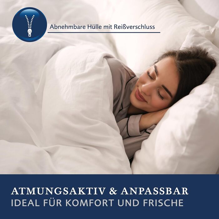 Подушка для шиї - Подушка 40 x 80 см - Подушка для підтримки шиї з високотехнологічною піною Visco Core, 20 Visco Pillow -