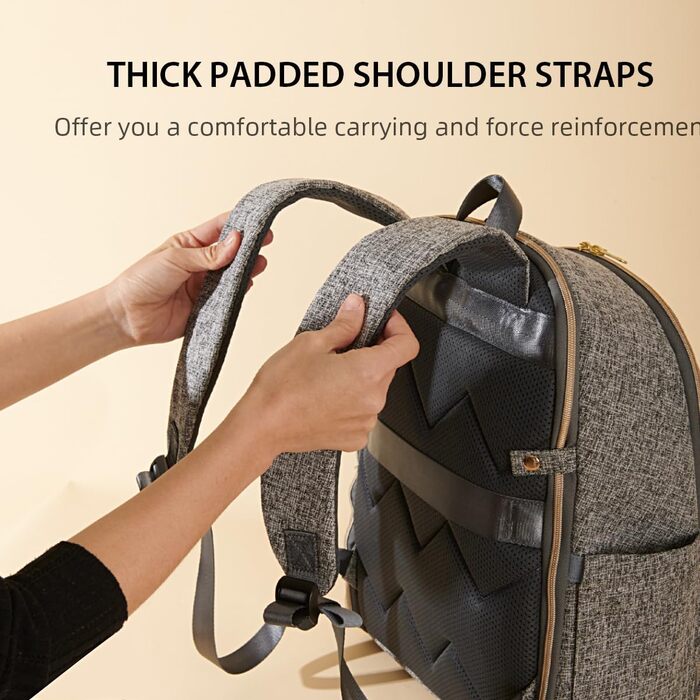 Сумка для мами Sunveno Багатофункціональна розбірна сумка для мами Великий пеленальний рюкзак з багатофункціональними сумками для