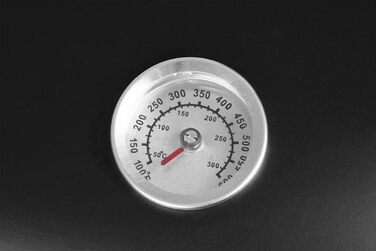 Вугільний гриль чайник-гриль з нержавіючої сталі ВхШхГ 92x57x54 см поверхня гриля Ø 54 см з кошиком для зберігання і термометром в