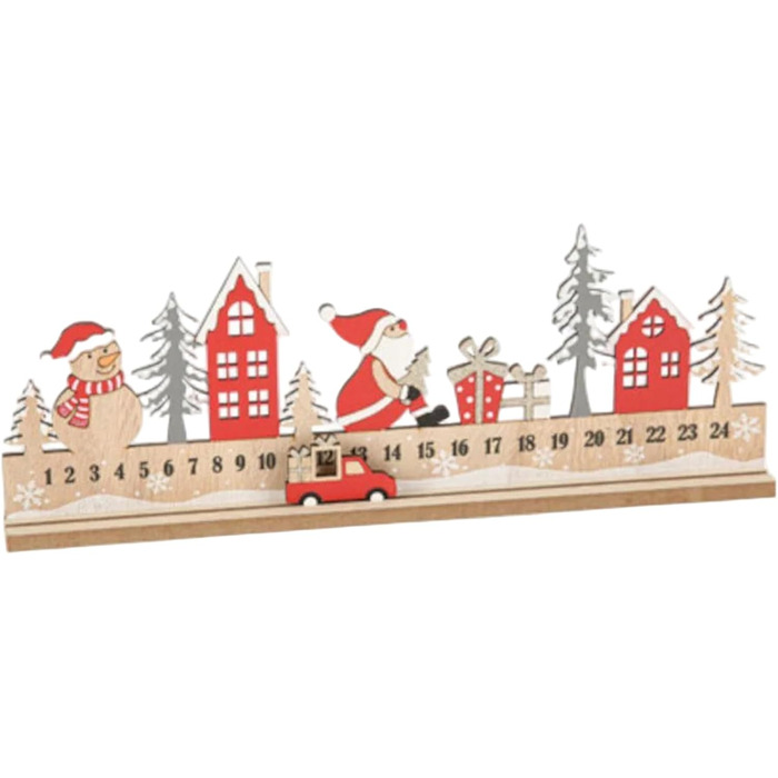 Дерев'яний адвент-календар Gcroet