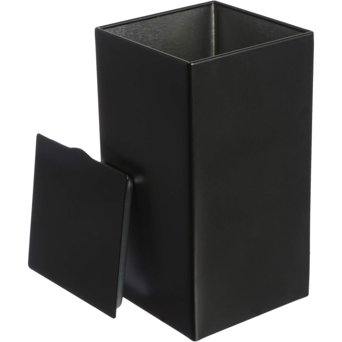 Квадратних металевих герметичних банок для зберігання/чаю, приблизно для 150 г чаю Ерл Грей 12,8 x 6,8 x 6,8 см (В, Ш, Г) також ідеально підходять як банки для кави або спецій, 6