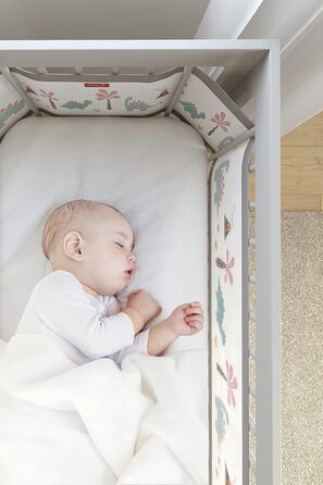 Стороннє, повністю дихаюче гніздо, преміальний захист товщиною 6 мм, відповідає британським стандартам безпеки BS EN-16780, повітропроникна 3D-сітчаста тканина, лімітована серія (Dino), різнокольорове, 4-