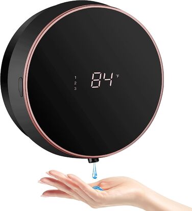 Автоматичний настінний дозатор мила з датчиком без сенсорного мила Диспенсер для мила Автоматичний електричний пластиковий дозатор