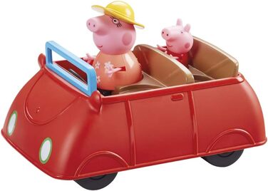 Ігровий набір Peppa Pig, Великий червоний автомобіль з фігурками та пікніком