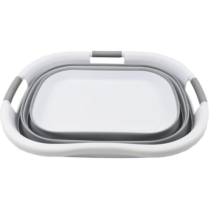 Складаний пластиковий кошик для білизни, 40 л, складаний висувний контейнер/органайзер для зберігання - переносна ванна для білизн