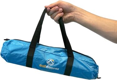 Пляжний намет для активного відпочинку Helios Air - туристичний пляжний намет із захистом від ультрафіолету 80 та вікном, що закривається, пляжний намет для подорожей (синій)