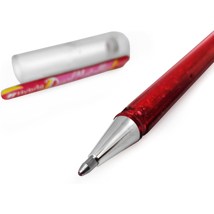 Подвійна металева кулькова ручка Pentel Hybrid K110, рідка гелева ручка для роликів, 8 шт.