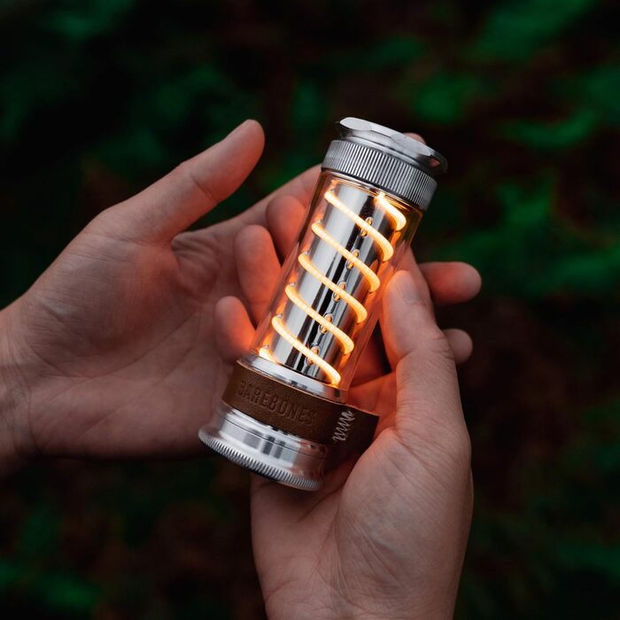 Ліхтарик Barebones Edison Light Stick - алюмінієвий, USB-акумуляторний світлодіодний ліхтарик з 7 режимами, час роботи понад 40 годин, необхідне для кемпінгу (без магнітної основи)