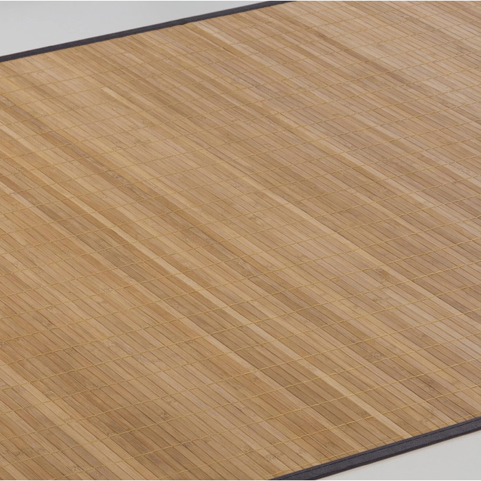 Килим DE-COMmerce з бамбука HIGHQ з бамбукової доріжки з бордюром, нековзний, 70x140 см