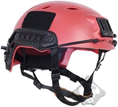 Універсальний тактичний легкий шолом OPS Fast Base ABS Jump Military RED L/XL TB285