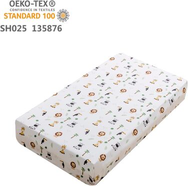 Комплект постільної білизни для дитячого ліжечка з тваринами Сафарі для хлопчиків і дівчаток, комплект постільної білизни для дитя