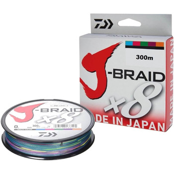 Плетена волосінь, 8 Braid 300m Multicolour -