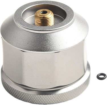 Комплект газового ліхтаря для кемпінгу з порожнім балоном з ізобутаном та подовжувальною штангою для пригод на свіжому повітрі з накручуваними балонами з ізобутаном (лише балон)