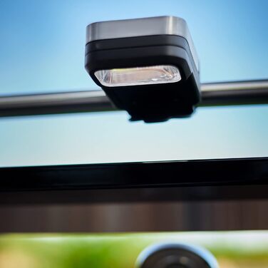 Високоякісна лампа для барбекю для освітлення вугільних і газових барбекю у вечірній час, два рівні яскравості, просте кріплення,