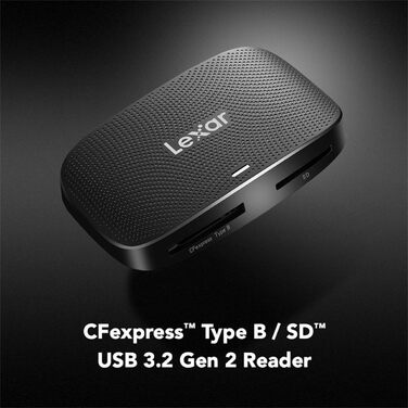 2 Reader USB3.2 Type B/SD CFexpress Type B / SD USB 3.2 Reader, 2 Reader USB3.2 Type B/SD CFexpress Type B / SD USB 3.2 Reader