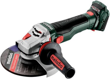 Акумуляторна кутова шліфувальна машина Metabo WB 18 LTX BL 15-180 Quick (напруга 18 В, з гальмом, швидкозатискна гайка, діаметр ди