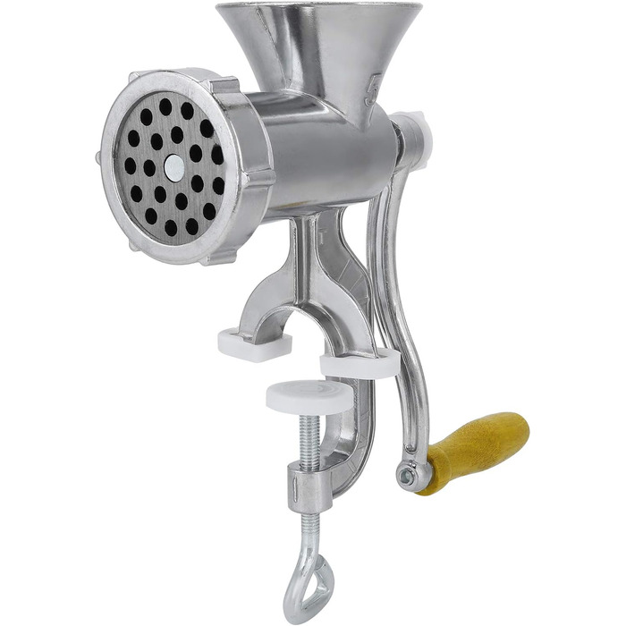 Ручна м'ясорубка Фарш для ковбаси Алюмінієвий сплав Ручна м'ясорубка для ковбаси Перець м'ясорубка для свинини, яловичини, курки,
