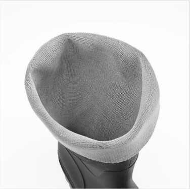 Чоловічі водонепроникні гумові чоботи з ПВХ, без шнурків, нековзні гумові чоботи з широким носком, грязезахисне взуття для дорослих, розмір 43 EU, чорні