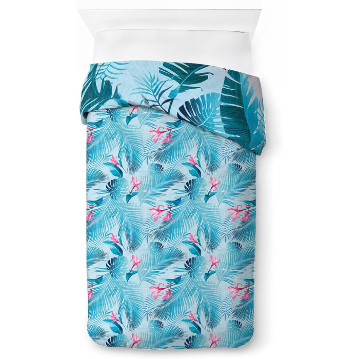 Постільна білизна Jay Franco Disney Lilo and Stitch з квітковим принтом для однієї особи - комплект дитячої постільної білизни, вк