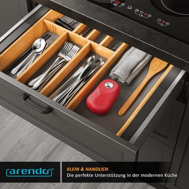 Електричний консервний нож з автоматичним обертанням на 360 Консервний нож з функцією запуску та зупинки для всіх розмірів банок Автоматична зупинка Практичний помічник на кухні для людей похилого віку та слабких рук C Червоний