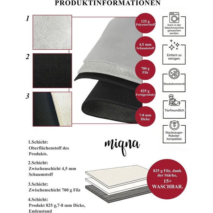 Килимок для ванної кімнати зеленого кольору з візерунком монстера комплект із 2 предметів, нековзний килимок для ванної, що миється, підходить для робота-пилососа, зелений килимок для ванної, килимок для ванної (з відворотом, 60 x 100 см - 50 x 60 см) зел