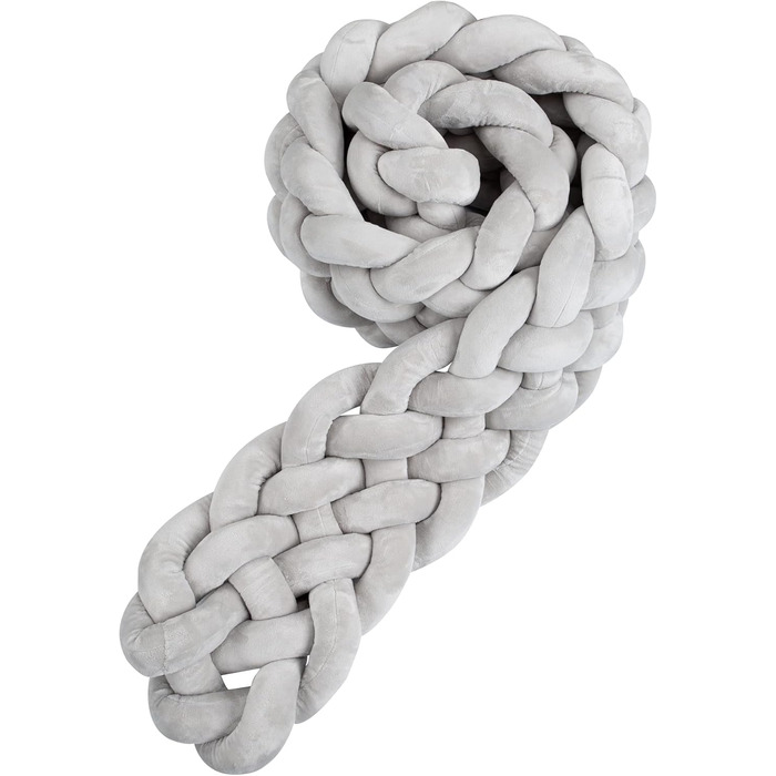 Декоративна подушка Fluffy Decorative Pillow Braided B. Grey, 220