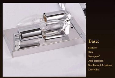 Кришталевий настінний світильник з кришталевими кулями Крапля Декоративний хромований сучасний настінний світильник E14x2 Світильн