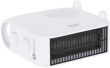 Вентилятор-обігрівач з термостатом, функцією обдування, захистом від перегріву, 2 режими нагріву, білий, 7725w Thermofan 2000W