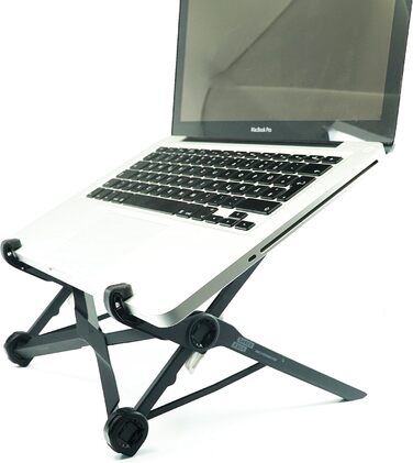 Універсальна підставка для ноутбука з регульованою висотою - складана підставка для ноутбуків 13, 15, 17 дюймів - мобільна підставка для Apple MacBook Pro Air, ноутбуків - тримач для ноутбука, підставка під ноутбук