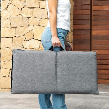 Підлоговий шезлонг InnovaGoods Sitinel, зручний та функціональний, з регульованою спинкою та м&39якою подушкою, чорно-сірого кольору, пластик та 60 бавовна, ідеально підходить для відпочинку та релаксу.