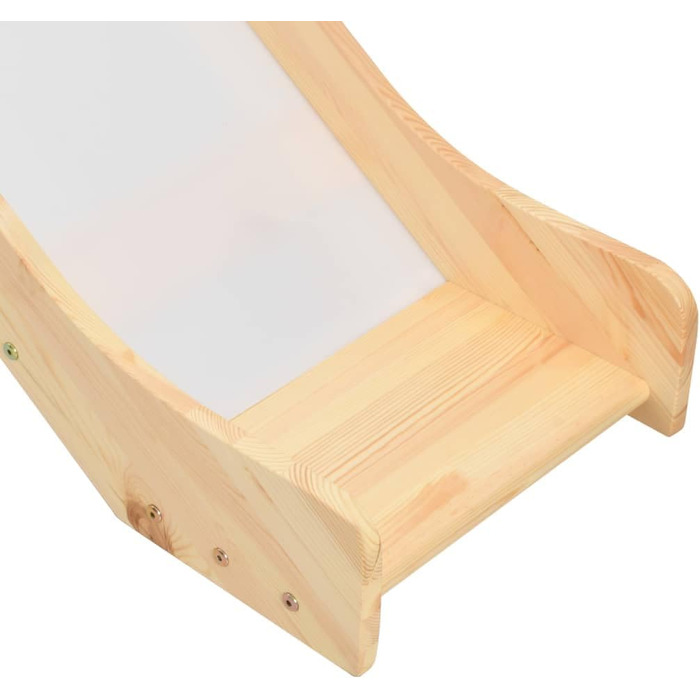 Каркас дитячого ліжка-лофт з гіркою та драбинкою сосна 97x208 см