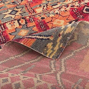 Пергамський дизайнерський килим вінтажний Zoe Orient Марокко Бербер виглядає барвисто в 5 розмірах 80 х 150 см