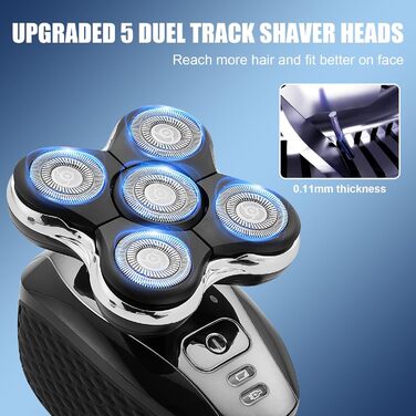 Змінні головки для бритви Remington Balder Bald Head Shaver XR1500, XR1501 та RX5 Ultimate Series, 2 шт.