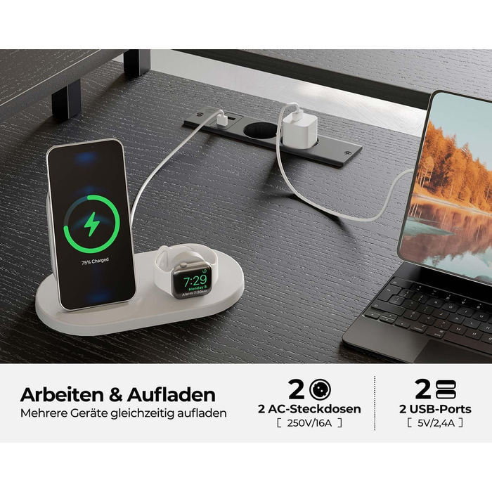 Г-подібний ігровий стіл Rolanstar, 137 x 108 см, метал / дерево, чорний