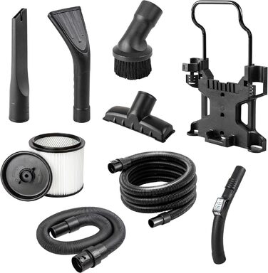 Вт 18л пилосос для сухого та вологого прибирання для дому, кухні, килимів, автомобіля, садового листя, функція видування пилосос д