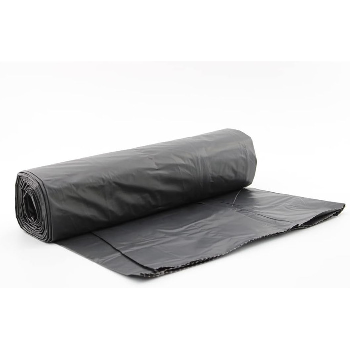 Міцні сміттєві мішки Enpack 240 л, 100 шт. - Чорні сміттєві мішки - Сміттєві мішки для сміттєвих баків 110x125 см - Міцні сміттєві мішки XXL - Сміттєві мішки для садових та побутових відходів - Пластикові мішки для сміттєвих баків