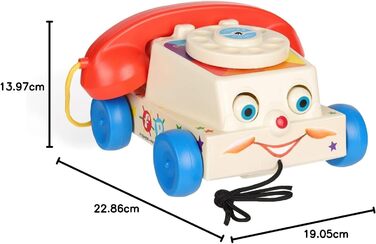 Класичний телефон-балакун Fisher-Price One size fits all