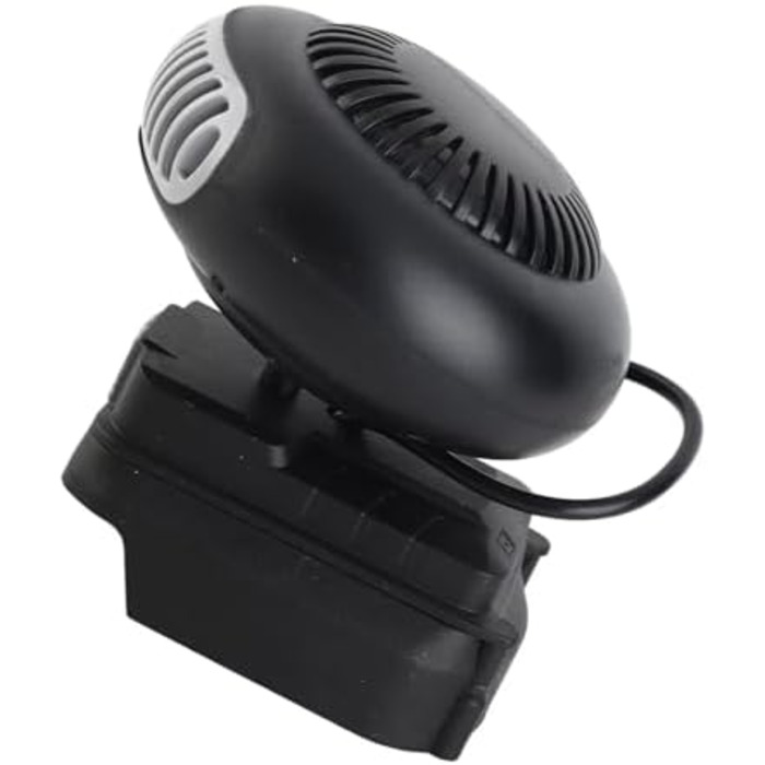 Потужний електричний вентилятор-обігрівач WALFRONT на батарейках для невеликих приміщень 170 Вт для використання на робочому місці