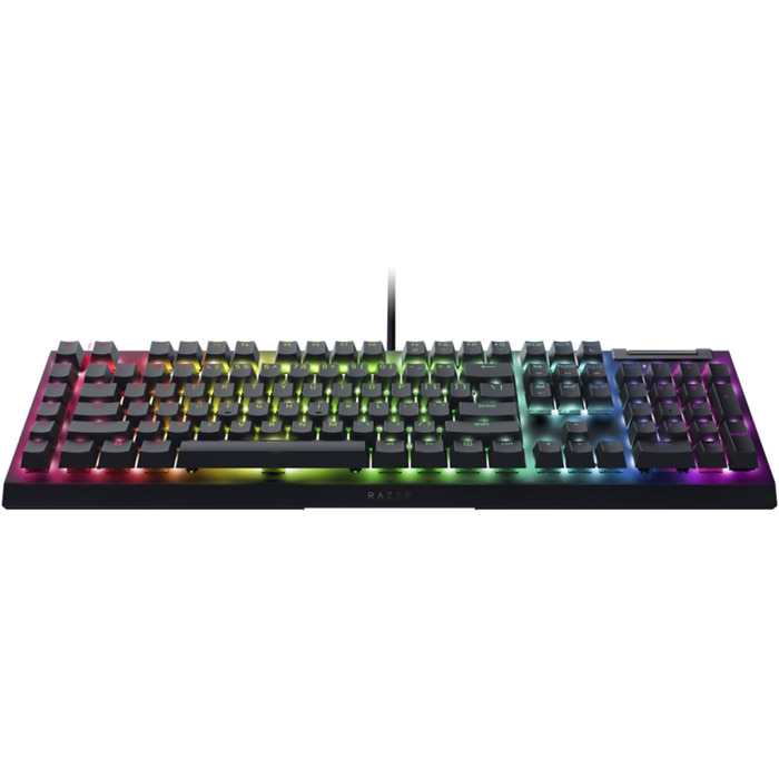 Механічна ігрова клавіатура з Razer Chroma RGB (механічні жовті перемикачі Razer, 6 виділених макроклавіш, накладки Doubleshot ABS
