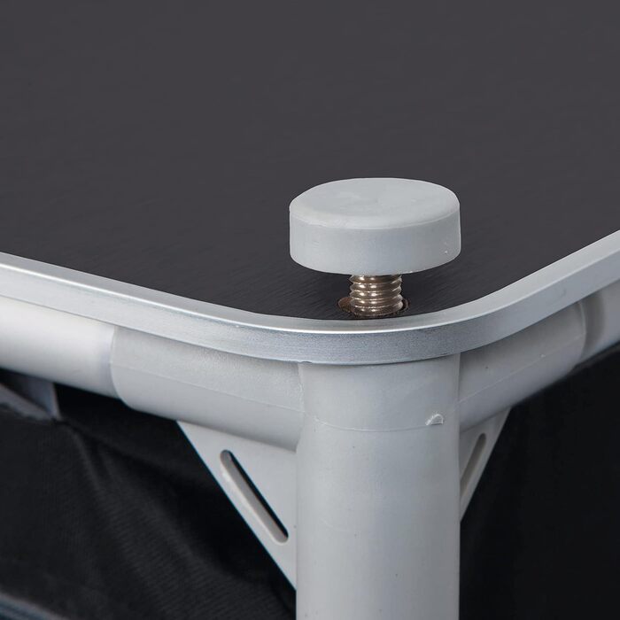 Кемпінг подорожі кухня морена кухонна коробка складаний шафа стіл вітрове скло алюміній