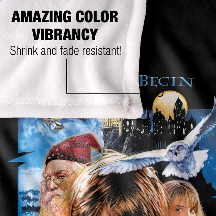 Гаррі Поттер Шовковиста ковдра Супер м&39яка 152 x 127 см