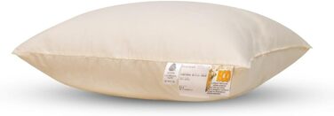 Вовняна подушка Terschellinger 60x70 см - Комплект із 2 подушок - З наповнювачем з 800 грамів натуральної вовни