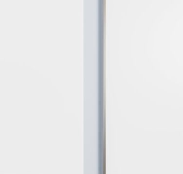 Багатофункціональна шафа 100 40, сучасна шафа з розсувними дверима та 2 дверима, вузька, для передпокою, дерев&39яний композит, білий колір, 100,1 см завширшки x 190,5 см заввишки x 39,1 см завглибшки. Шафа з розсувними дверима завширшки 120 см.