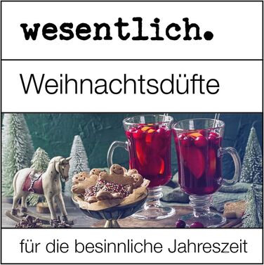Ось як пахне Різдво - набір з 8 ароматичних масел від Wesentlich. (8х10мл)